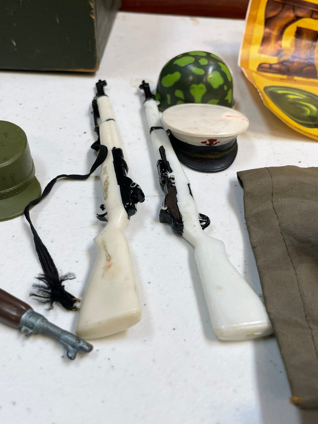 Action Marine with Foot Locker (Vintage 12” GI Joe, Hasbro) **Original**