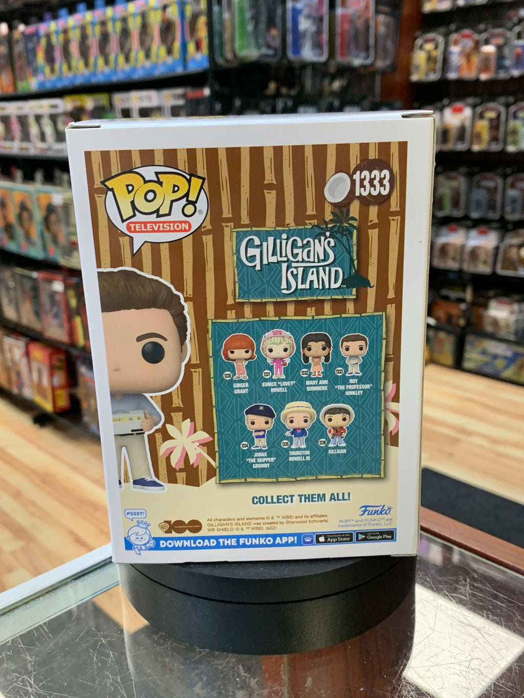 Roy “The Professor” Hinkley #1333 (Funko Pop, Gilligan’s Island)