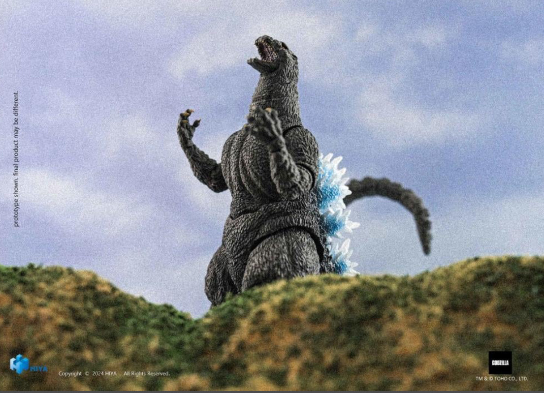 Exquisite Basic Series None Scale 7 Inch Godzilla vs. King Ghidorah Heat Ray Godzilla Hokkaido Ver. Action Figure by HIYA