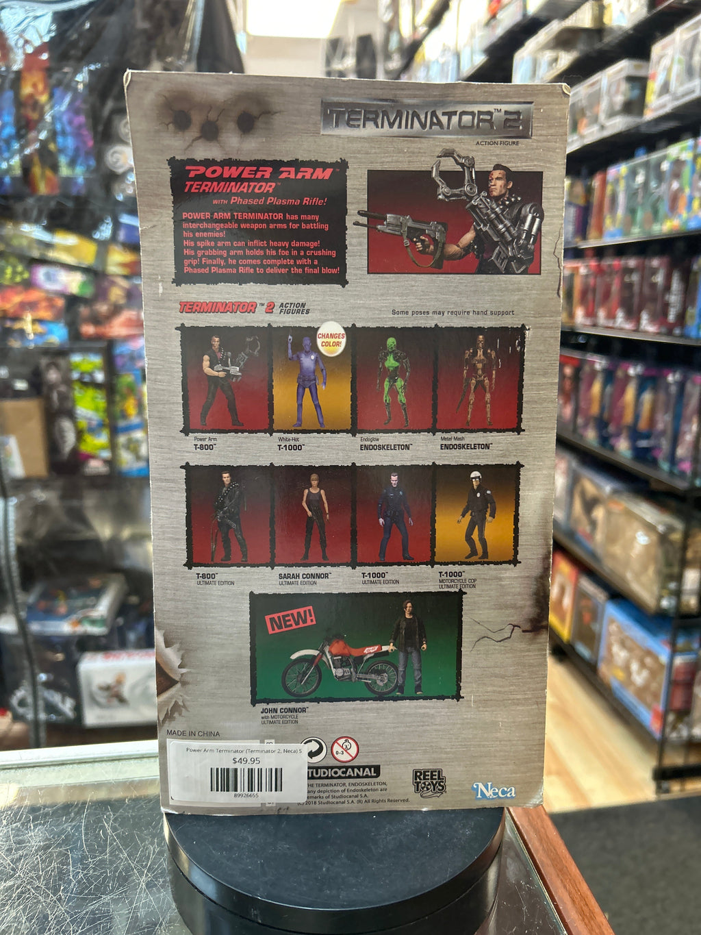 Power Arm Terminator (Terminator 2, Neca) SEALED