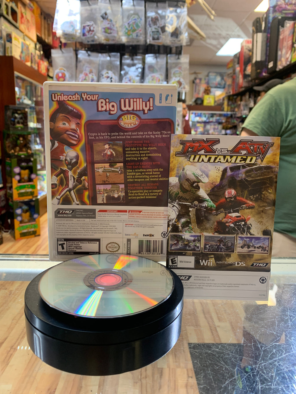 Destroy All Humans!: Big Willy Unleashed (Nintendo Wii, Video Game)