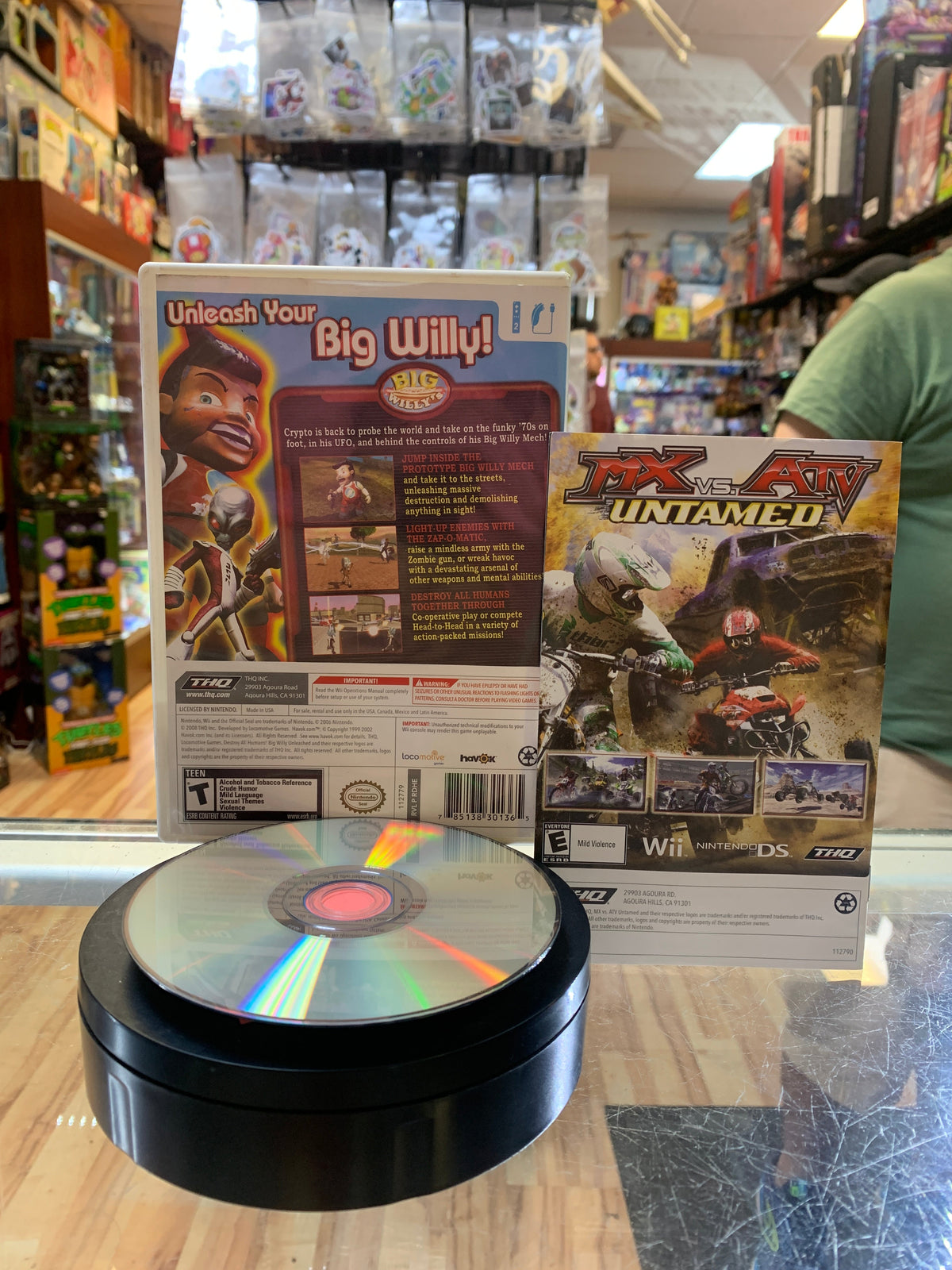 Destroy All Humans!: Big Willy Unleashed (Nintendo Wii, Video Game)