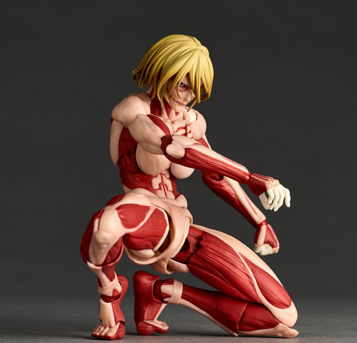 Revoltech Amazing Yamaguchi Attack on Titan Female Titan by Kaiyodo