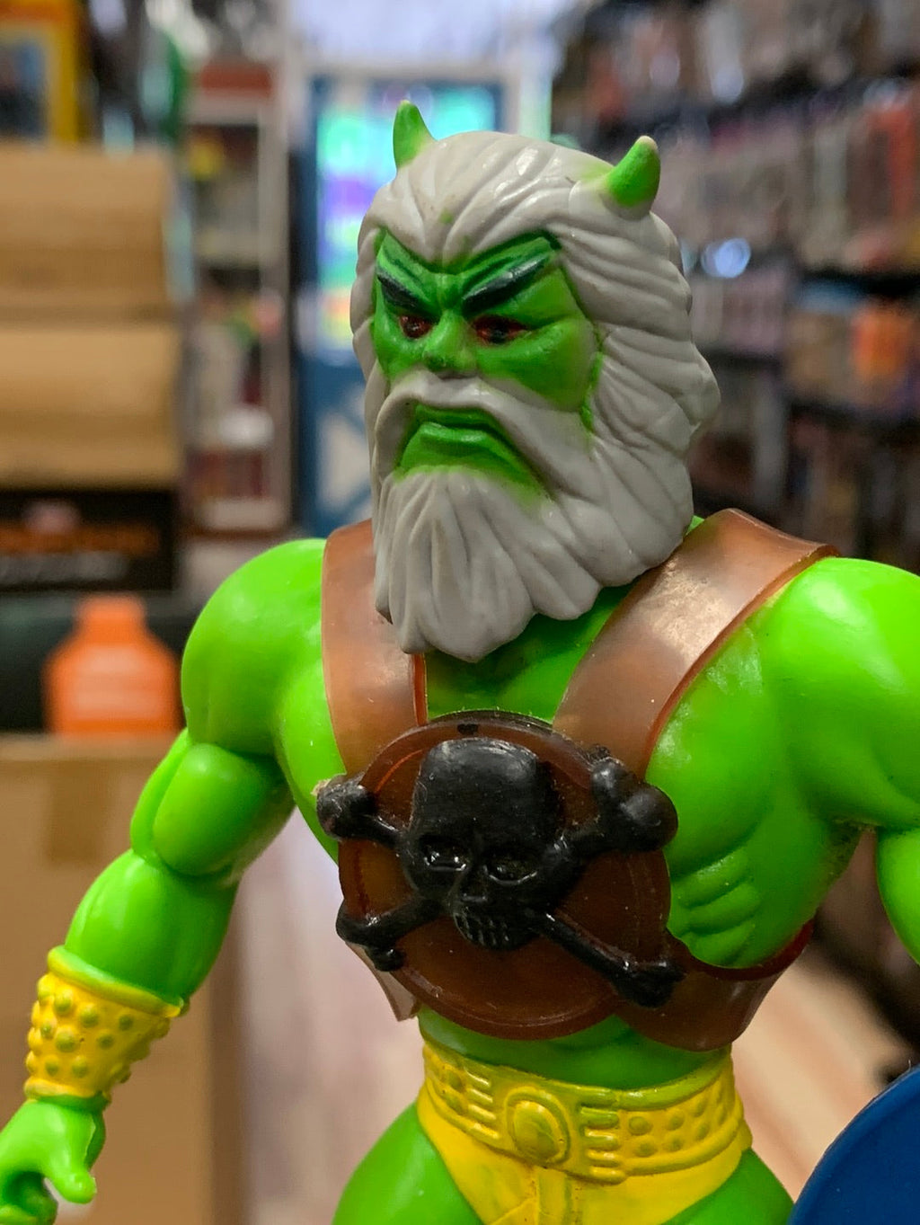 Devilor with Shield & Vest (Vintage Flexatron, Remco)
