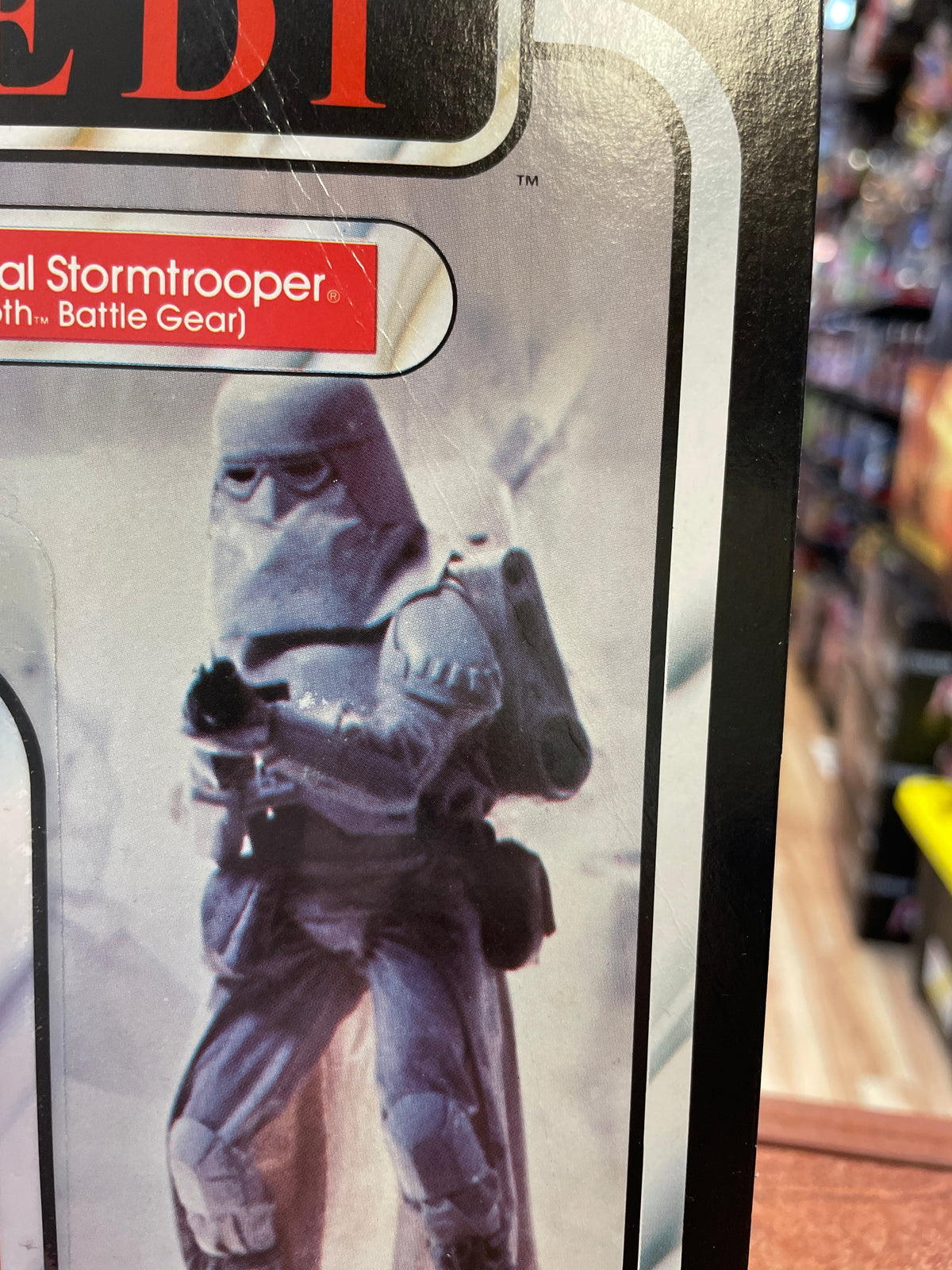 Hoth Imperial Stormtrooper ESB 77 back (Vintage Star Wars, Kenner) **SEALED**
