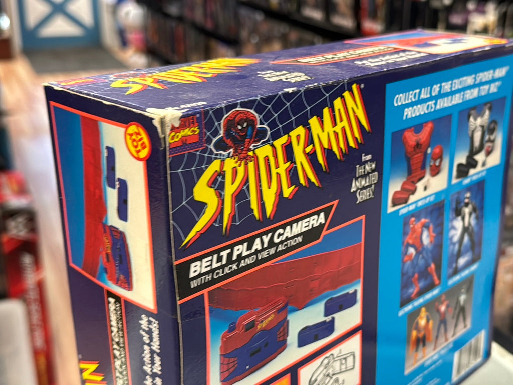Belt Play Camera with Click & View (Vintage Marvel Animated Spider-Man, Toybiz) SEALED