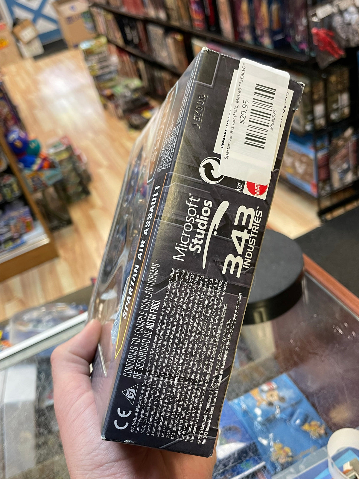 Spartan Air Assault (Halo, Mattel) **SEALED**
