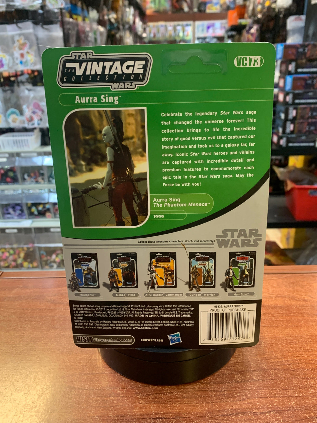 Aurra Sing VC73 (Star Wars Vintage Collection, Hasbro) SEALED