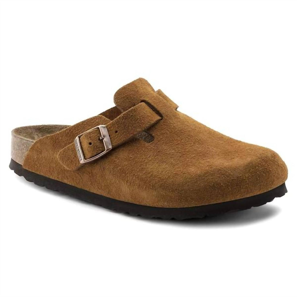 Women's Boston Clog In Mink
