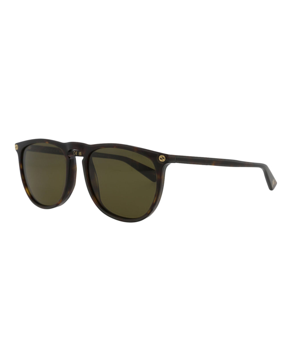 Round-Frame Acetate Sunglasses