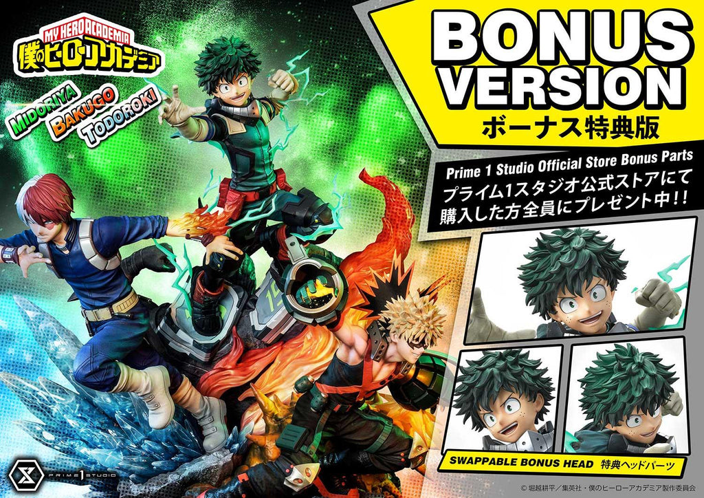 My Hero Academia: Midoriya, Bakugo & Todoroki Deluxe Bonus