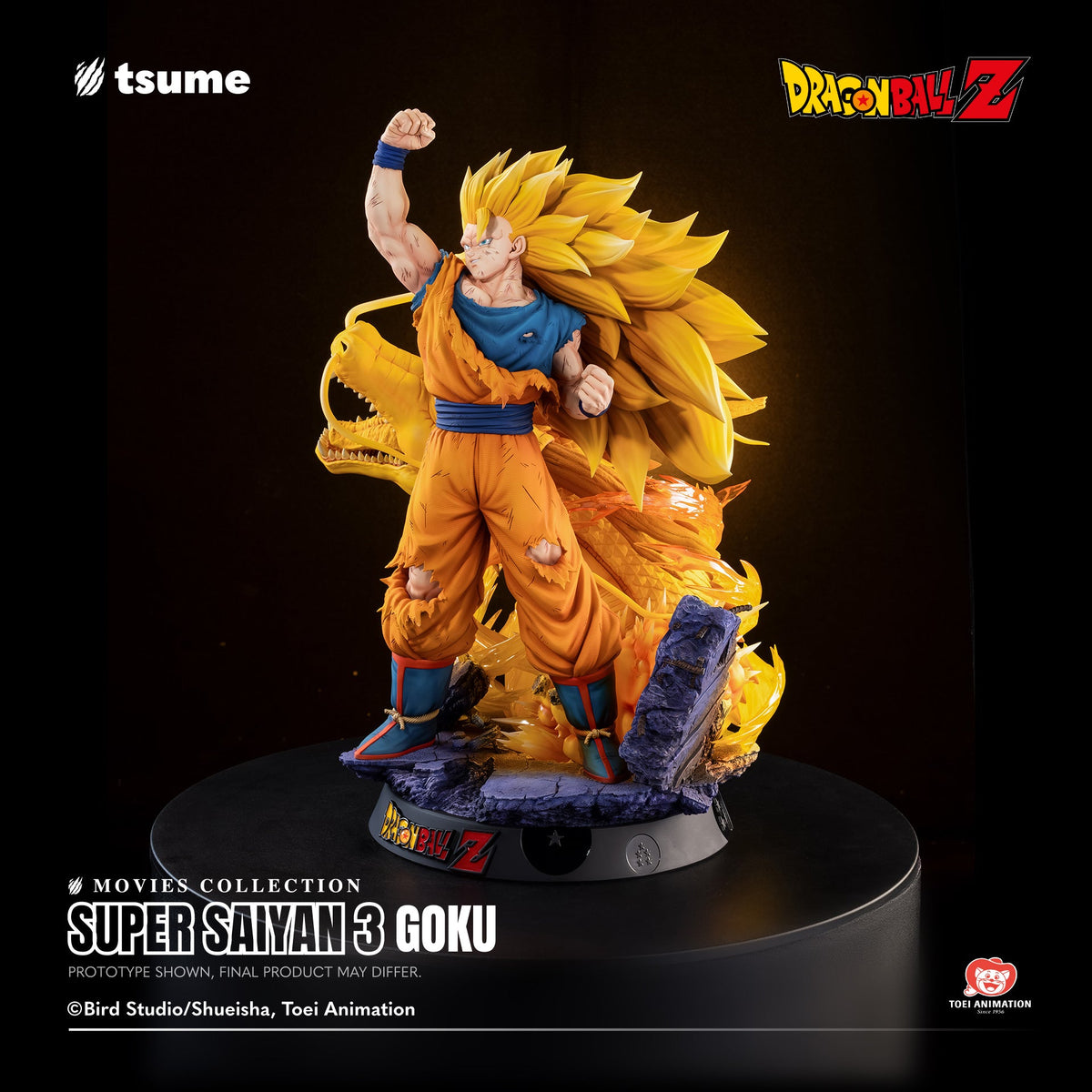 Dragon Ball Z Wrath of the Dragon (1995): Super Saiyan 3 Goku BIJUtsu Movies Collection