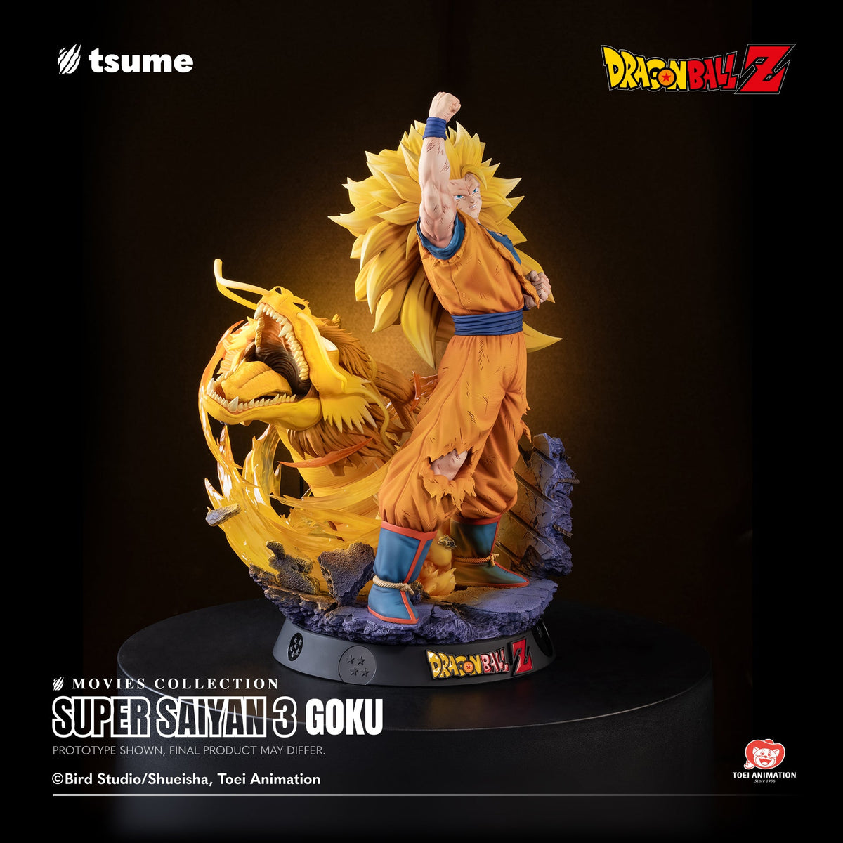 Dragon Ball Z Wrath of the Dragon (1995): Super Saiyan 3 Goku BIJUtsu Movies Collection