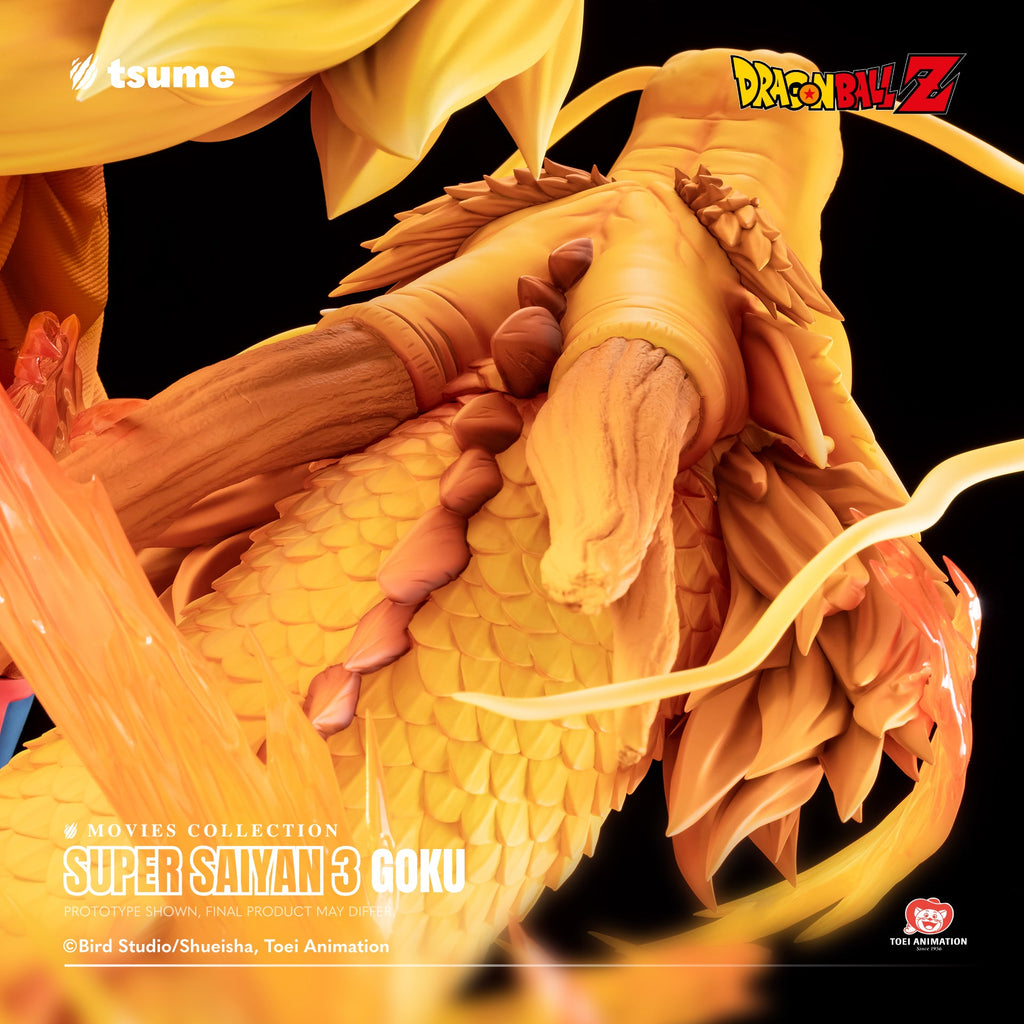 Dragon Ball Z Wrath of the Dragon (1995): Super Saiyan 3 Goku BIJUtsu Movies Collection