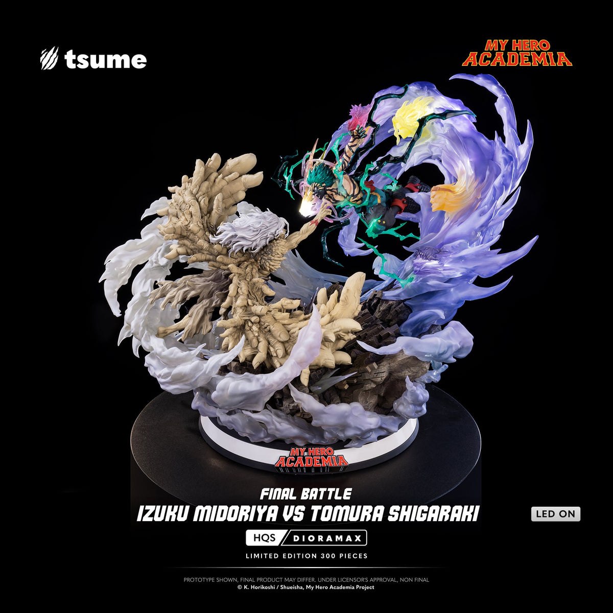 My Hero Academia: Final Battle Izuku Midoriya vs Tomura Shigaraki HQS Dioramax