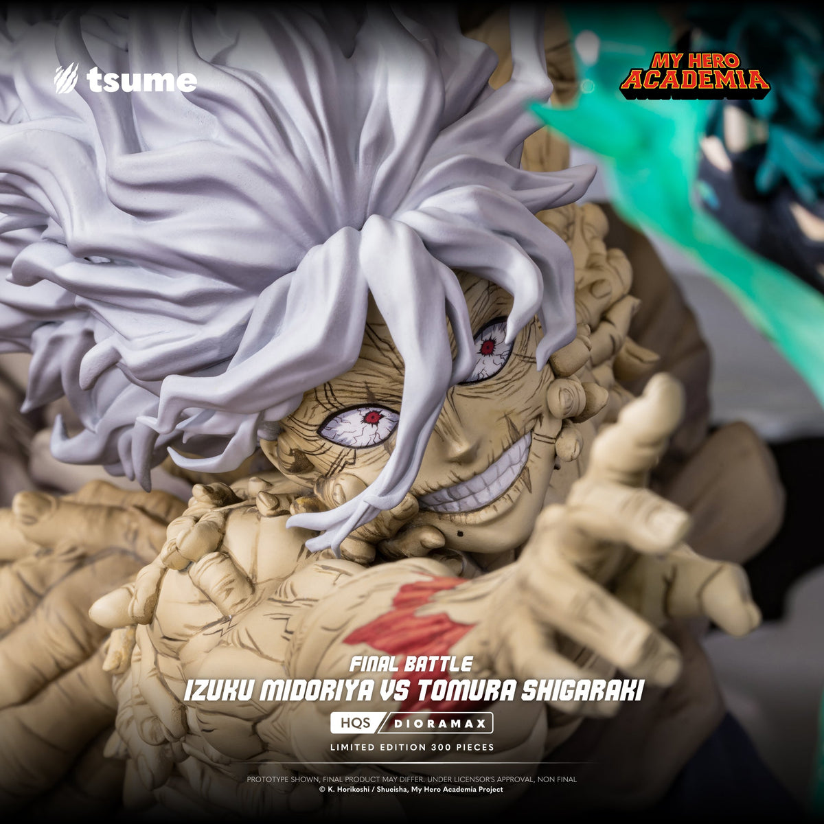 My Hero Academia: Final Battle Izuku Midoriya vs Tomura Shigaraki HQS Dioramax