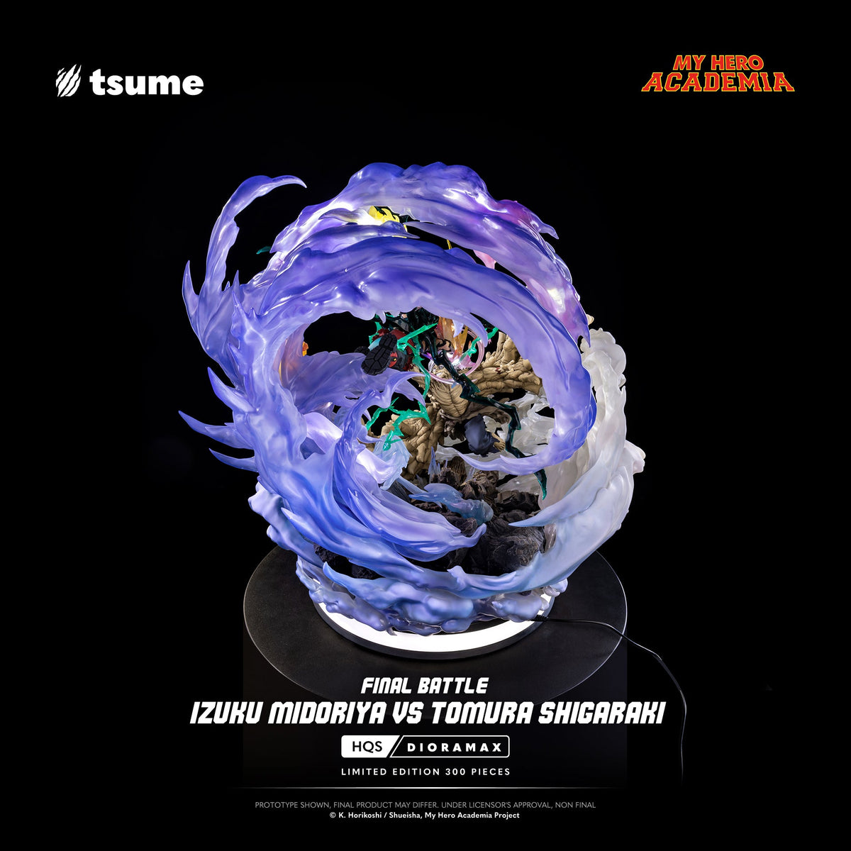 My Hero Academia: Final Battle Izuku Midoriya vs Tomura Shigaraki HQS Dioramax