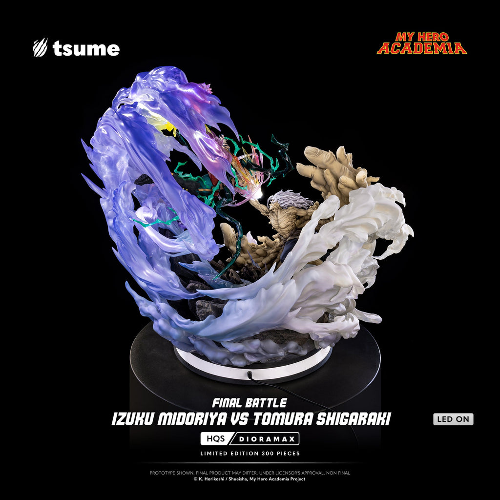 My Hero Academia: Final Battle Izuku Midoriya vs Tomura Shigaraki HQS Dioramax