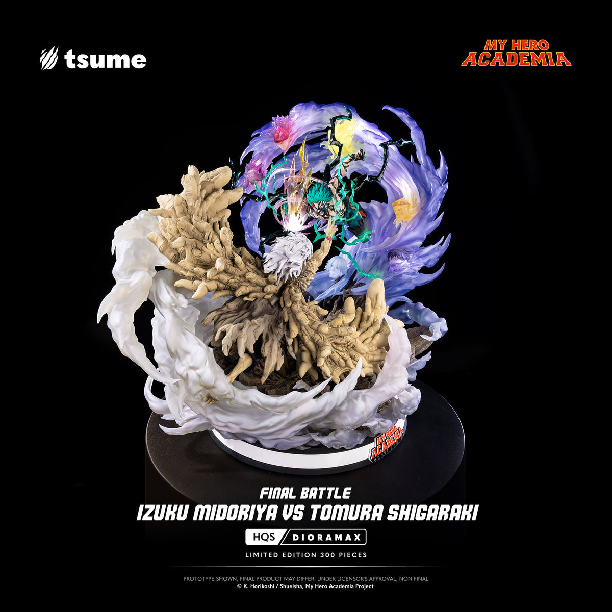 My Hero Academia: Final Battle Izuku Midoriya vs Tomura Shigaraki HQS Dioramax