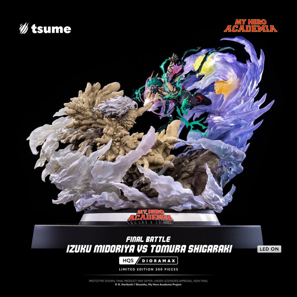 My Hero Academia: Final Battle Izuku Midoriya vs Tomura Shigaraki HQS Dioramax