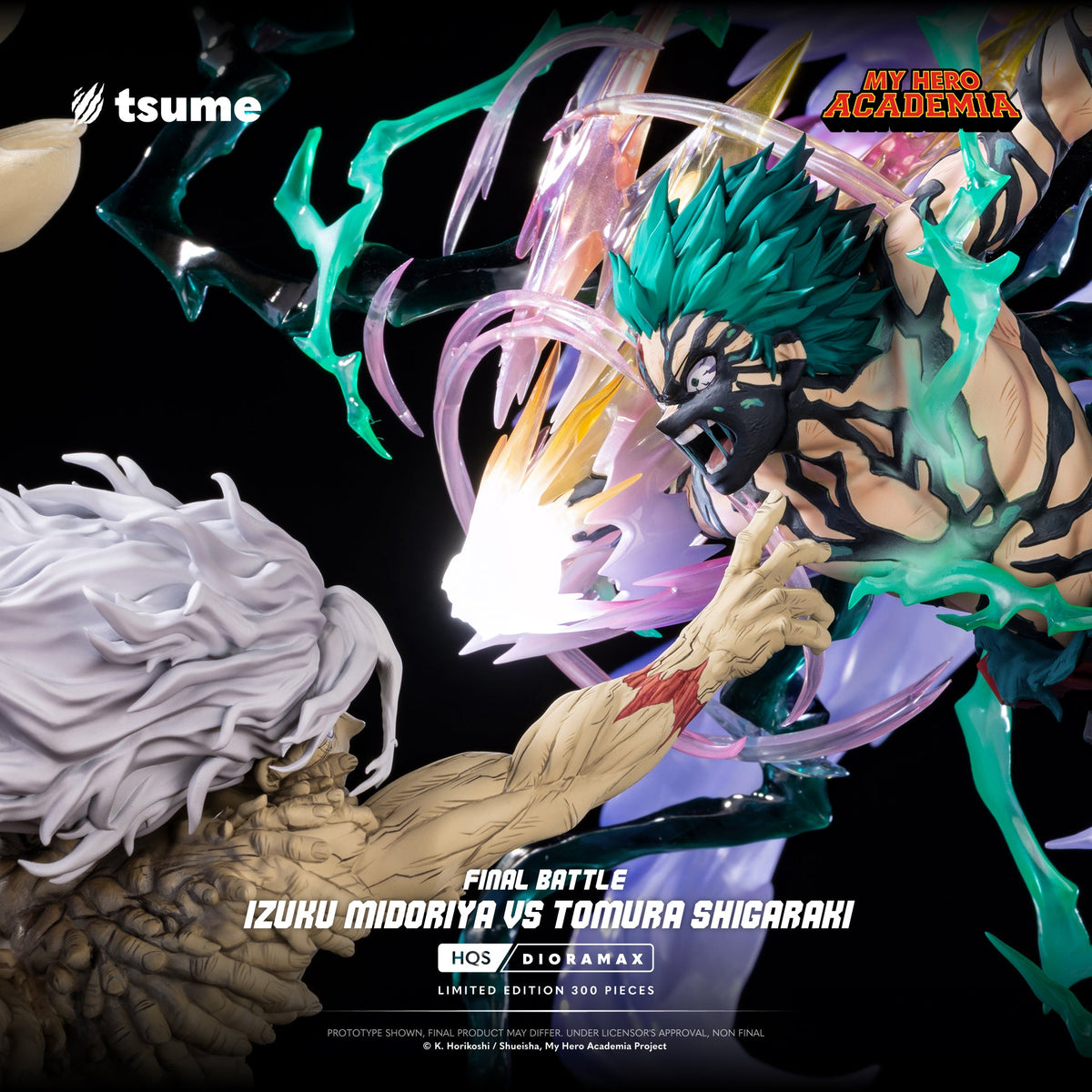 My Hero Academia: Final Battle Izuku Midoriya vs Tomura Shigaraki HQS Dioramax