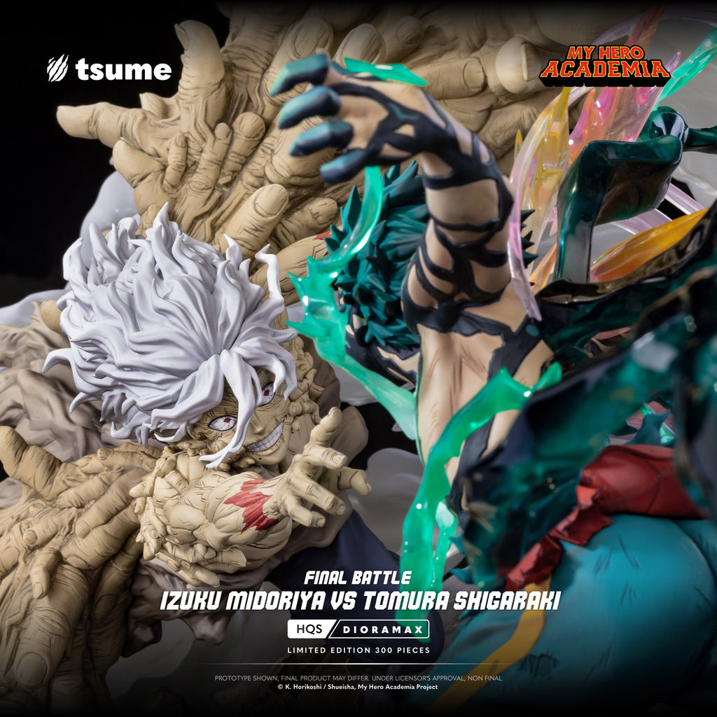 My Hero Academia: Final Battle Izuku Midoriya vs Tomura Shigaraki HQS Dioramax