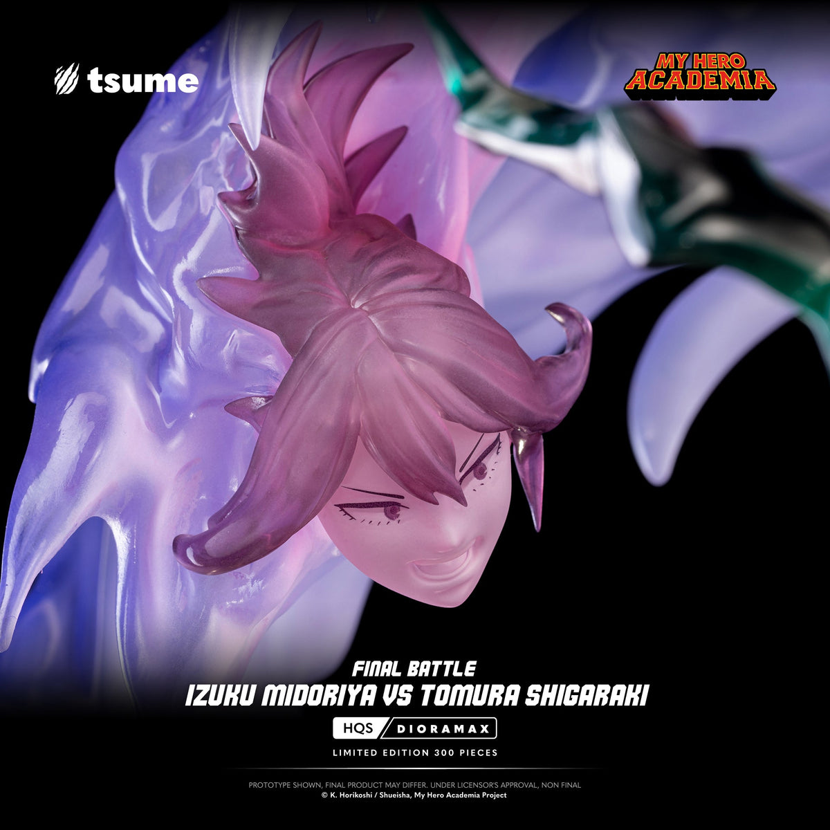 My Hero Academia: Final Battle Izuku Midoriya vs Tomura Shigaraki HQS Dioramax