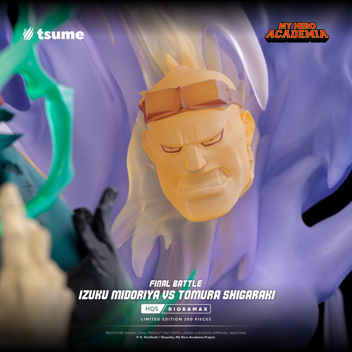 My Hero Academia: Final Battle Izuku Midoriya vs Tomura Shigaraki HQS Dioramax