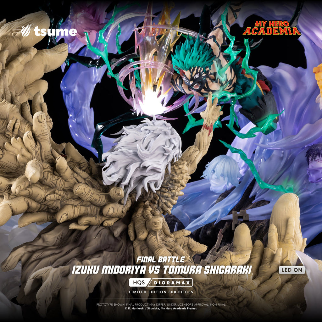 My Hero Academia: Final Battle Izuku Midoriya vs Tomura Shigaraki HQS Dioramax