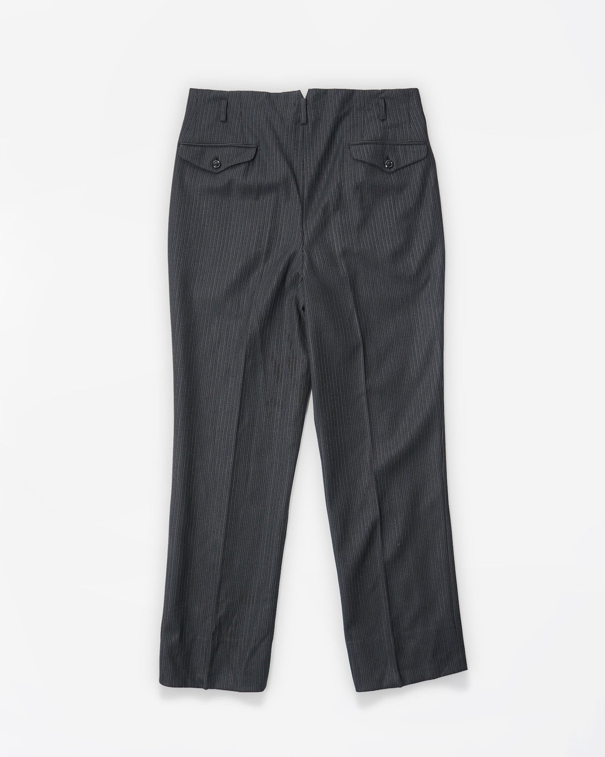1960’s Stripe Wool Trousers / Size: 32