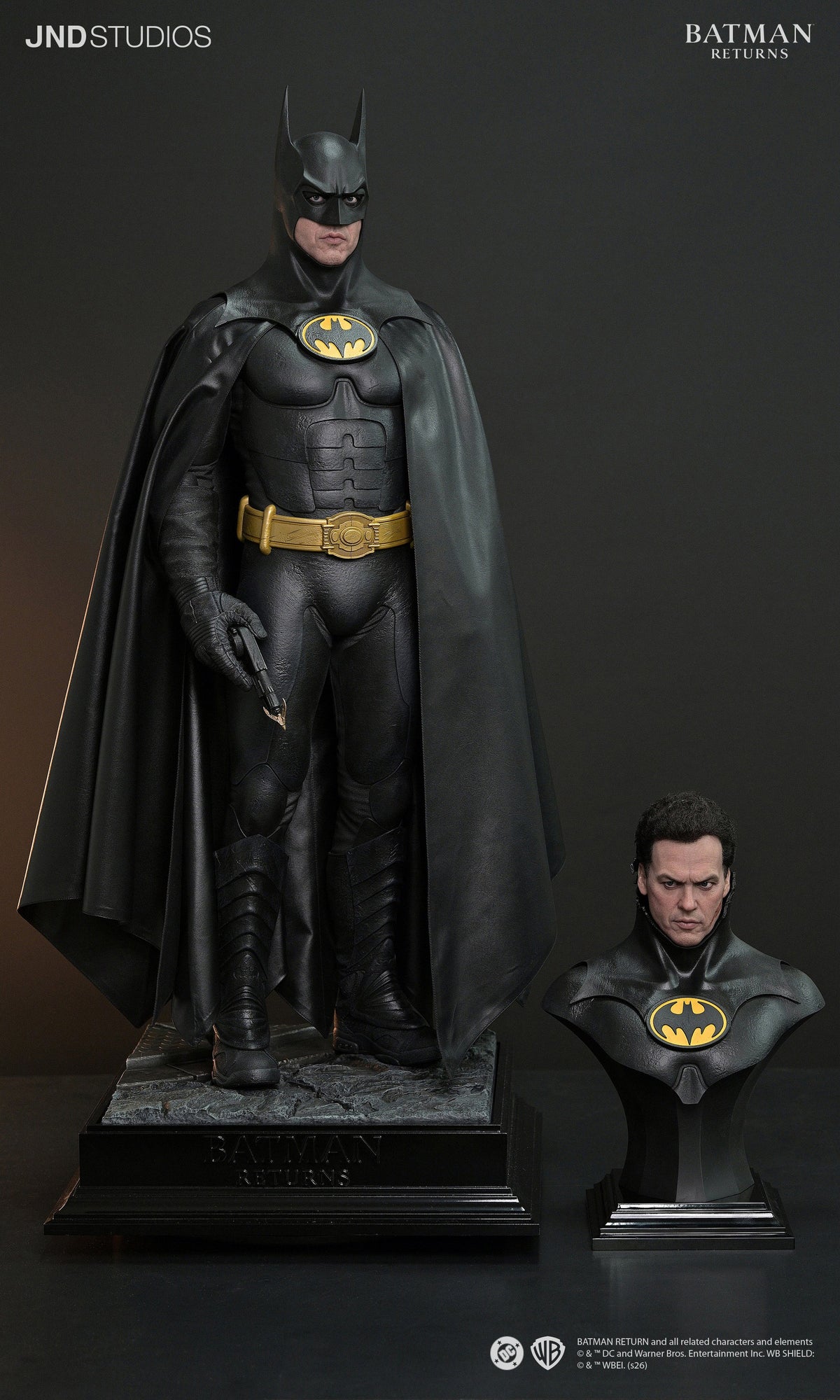 DC Batman Returns (1992): Batman Dual Set with Bust 1/3 Scale