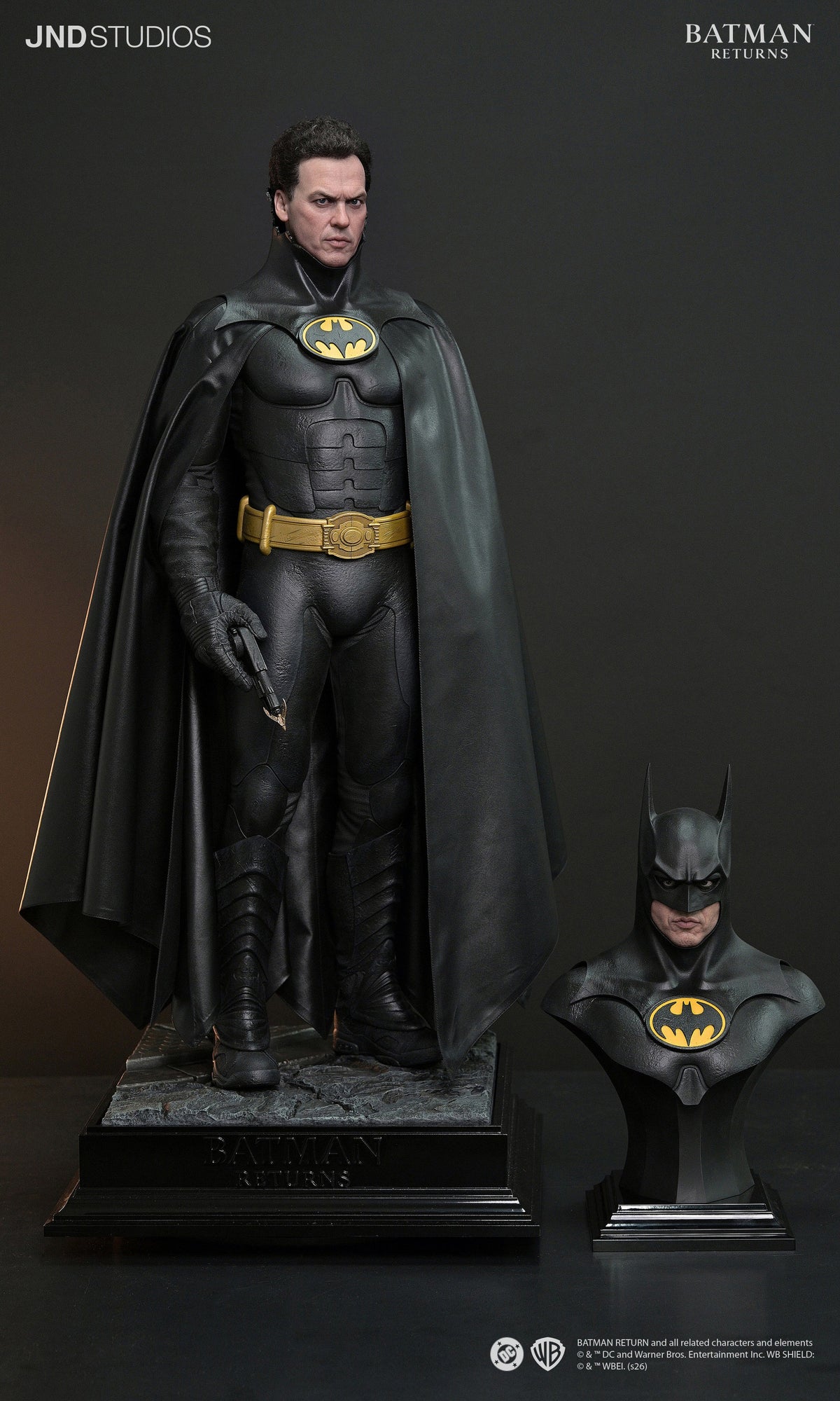 DC Batman Returns (1992): Batman Dual Set with Bust 1/3 Scale