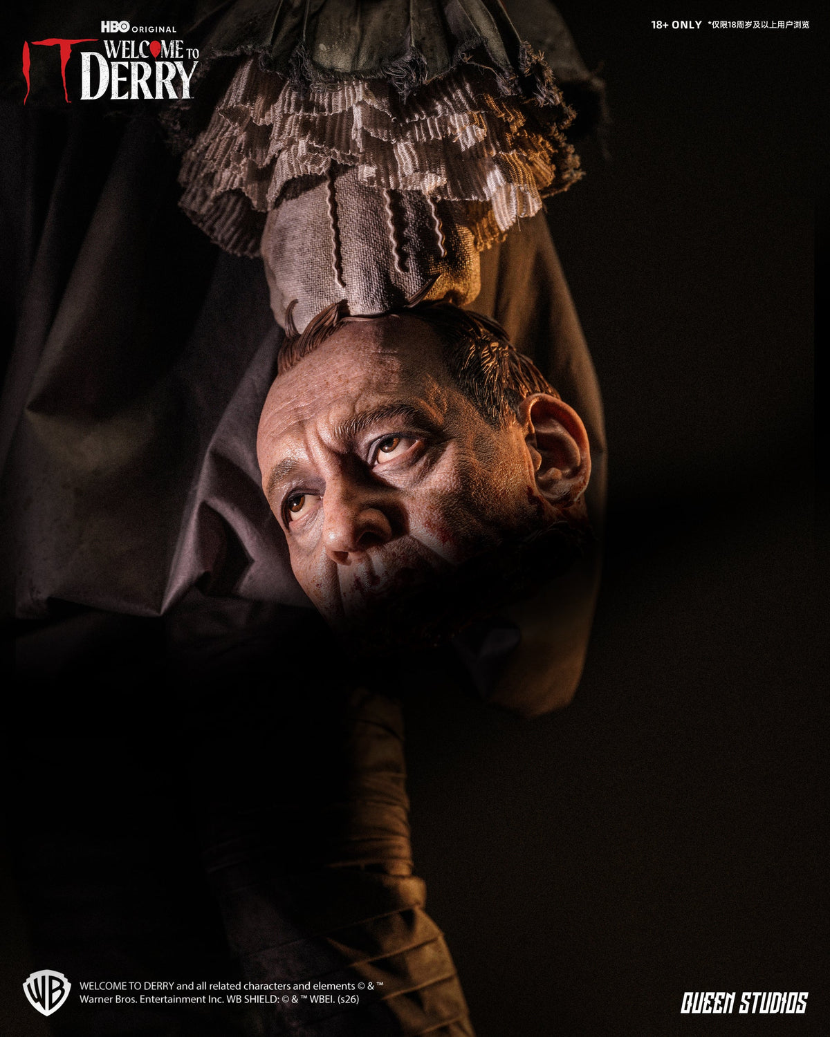 IT Welcome to Derry (Season 1): Pennywise 1/3 Statue Premium Version Set