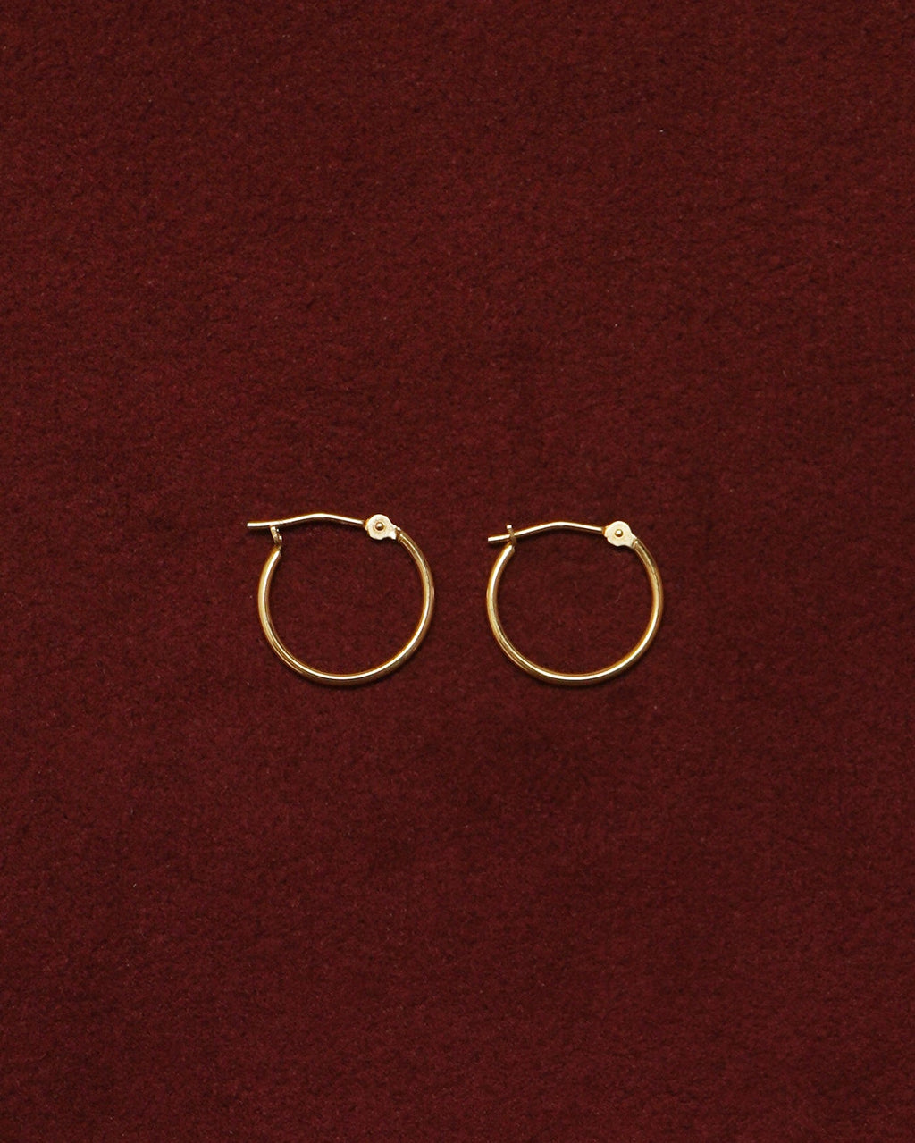 14k Gold Hoop Earrings