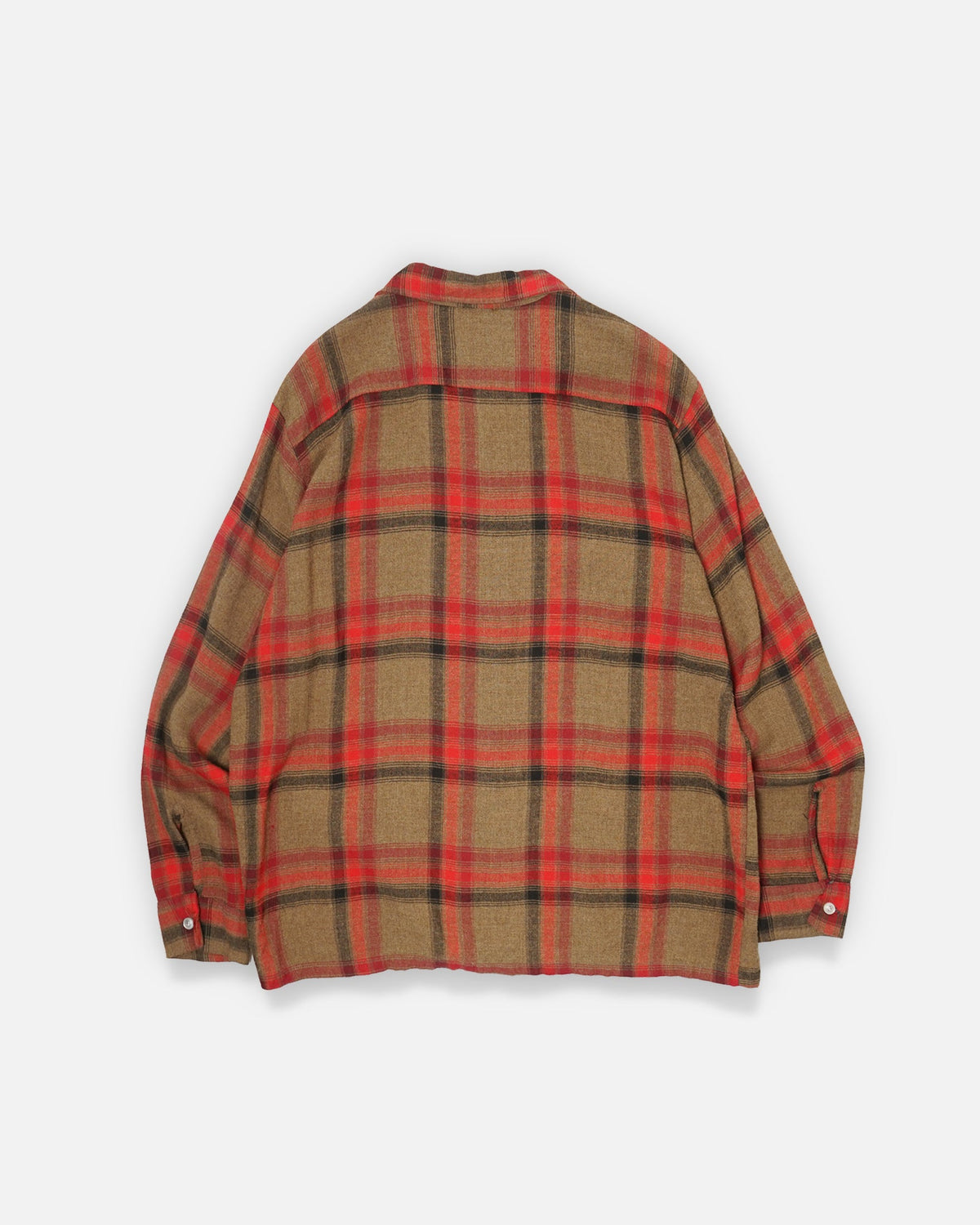 1950's Rayon Plaid Shirt