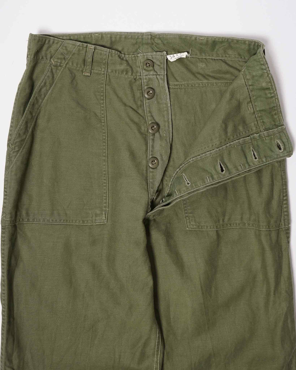 1960's US Military Utility Trousers / Size: 32