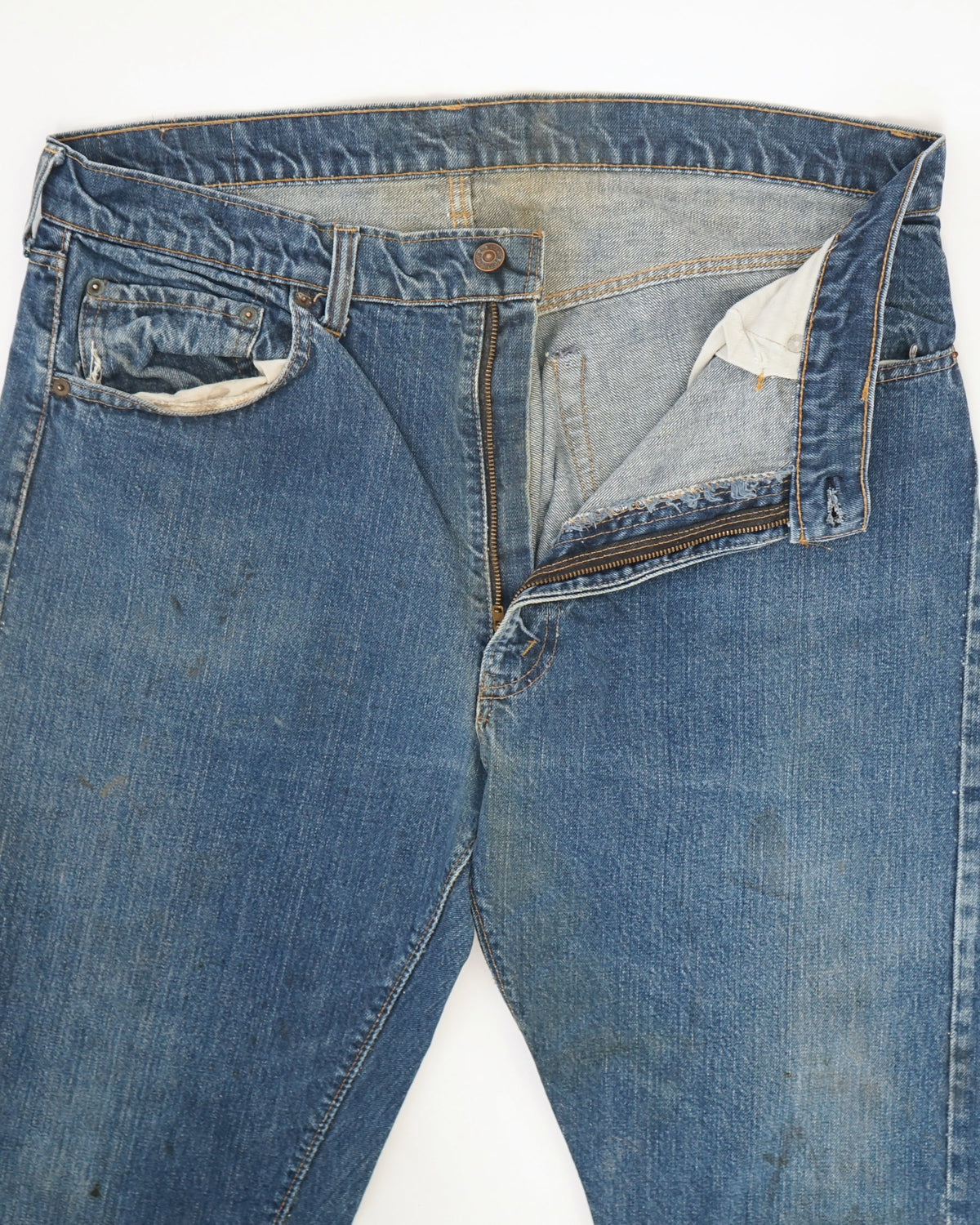 505 Single Stitch Denim Pants / Size: 38
