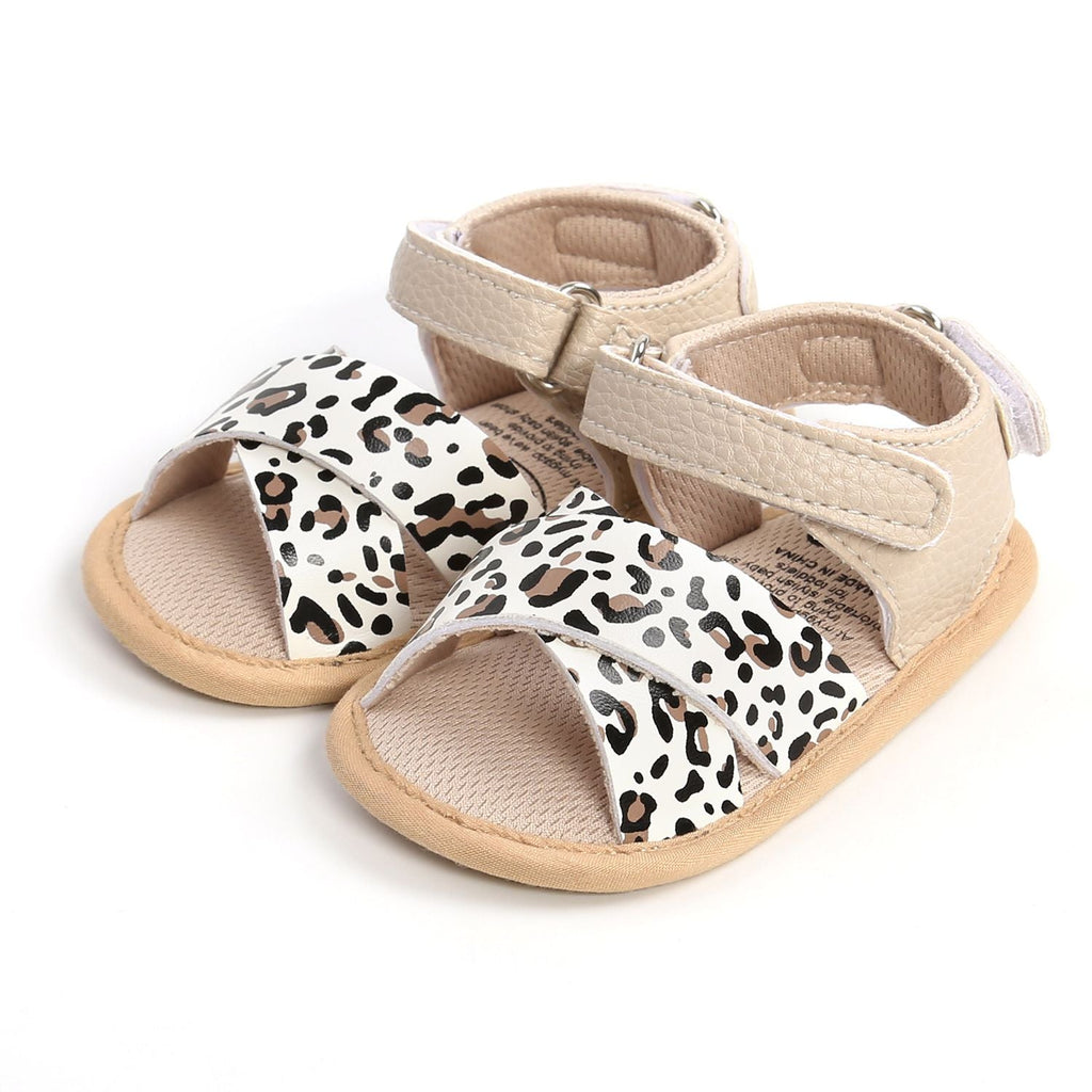Cheetah Design Summer Baby Sandals