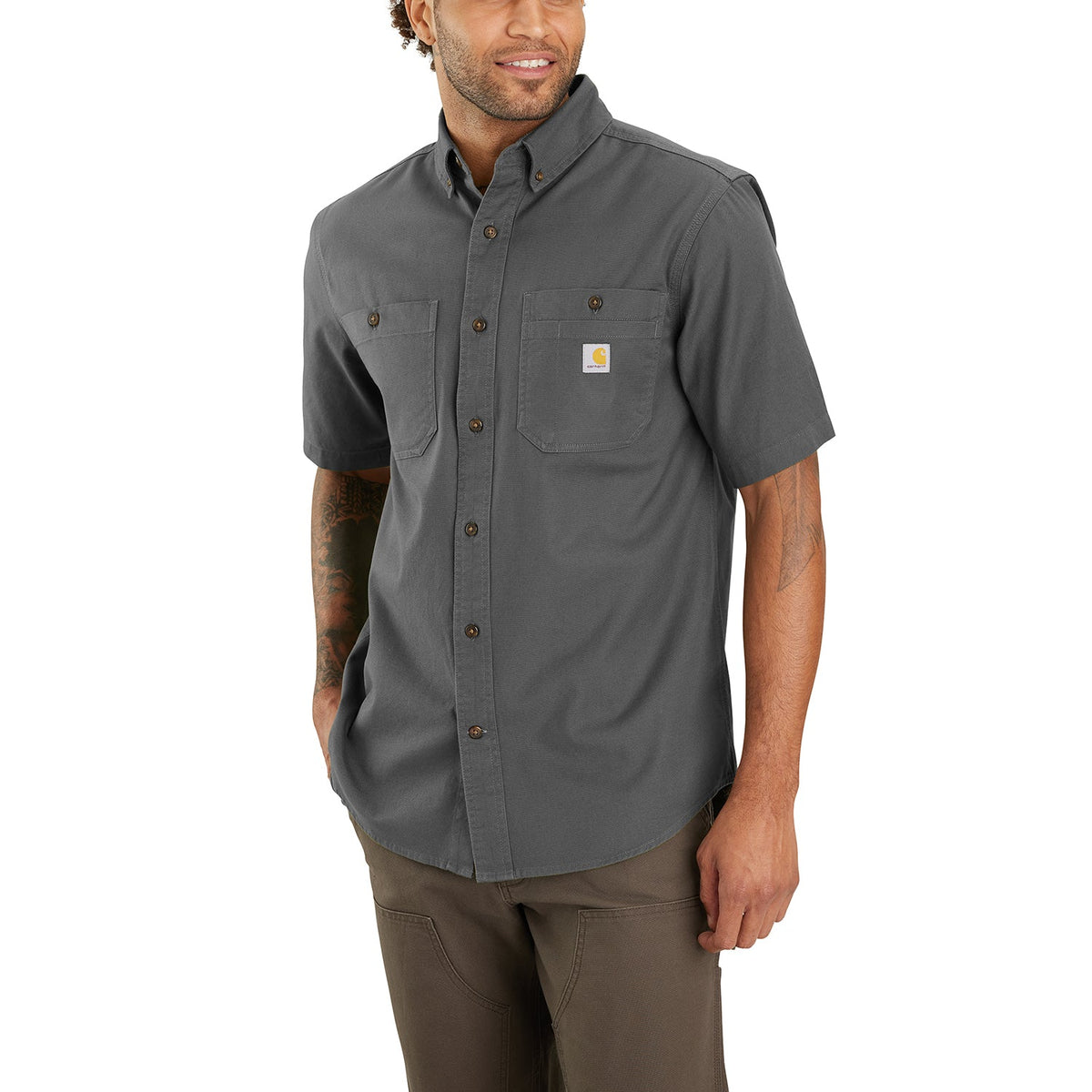 Windham Relaxed SS Button Down - Mens