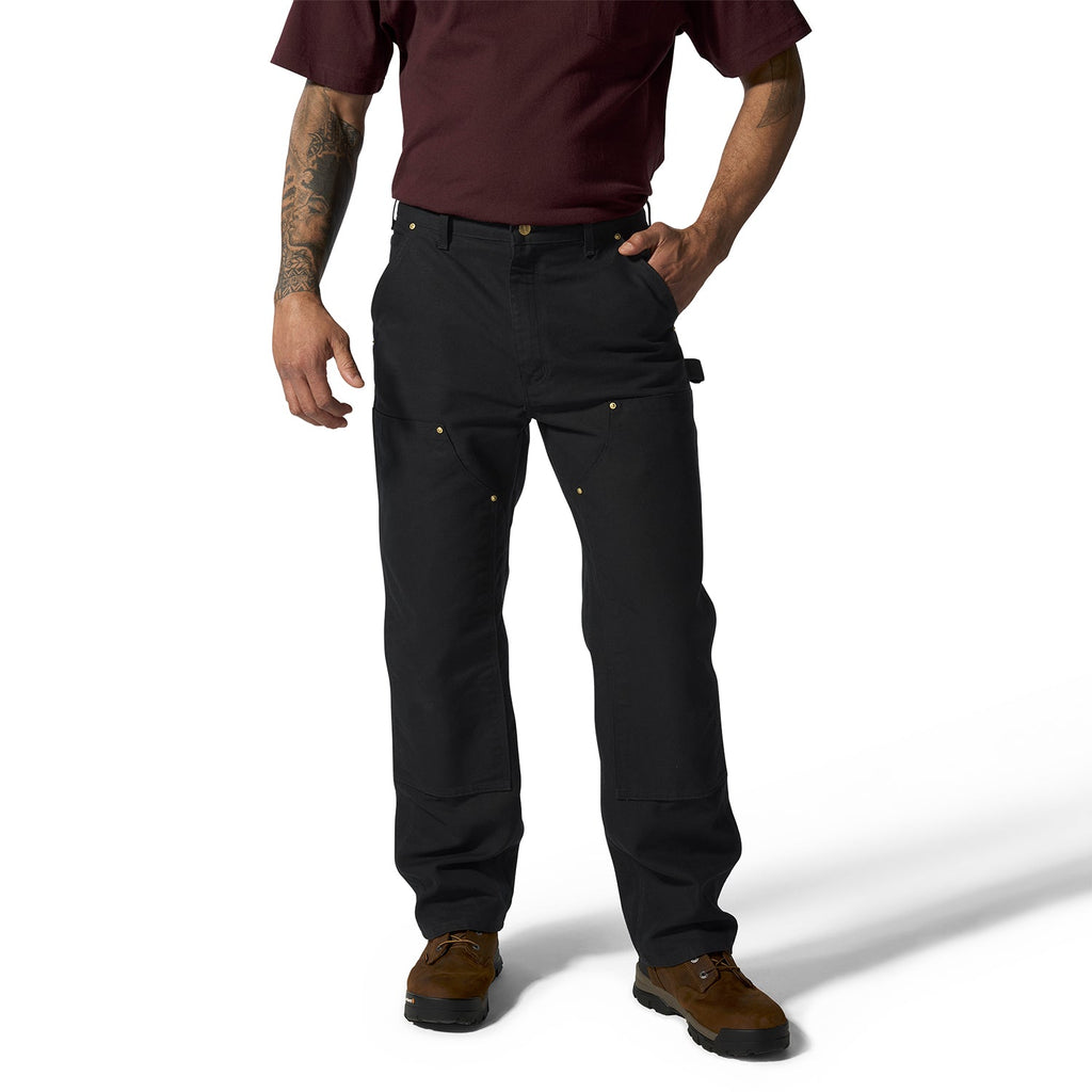 Loose Straight Firm Duck Dbl Front Dungaree - Mens