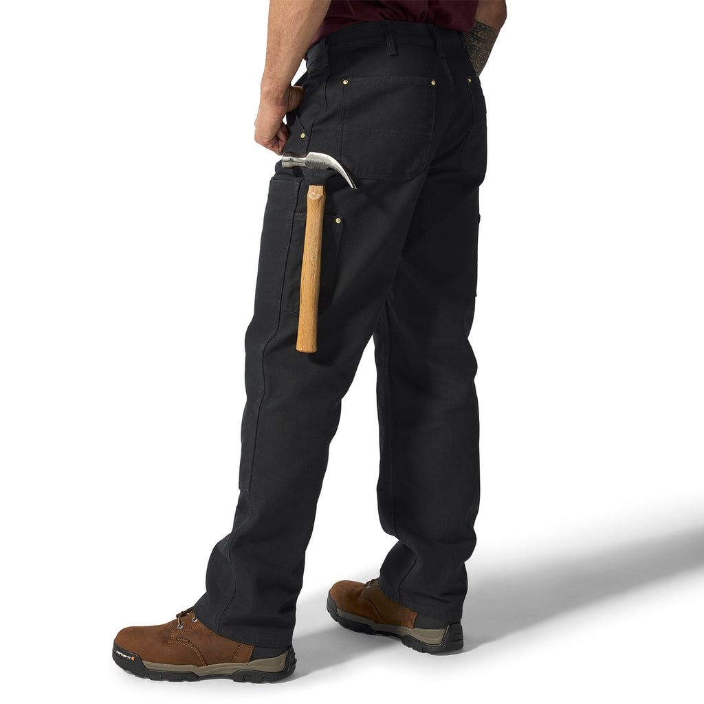 Loose Straight Firm Duck Dbl Front Dungaree - Mens