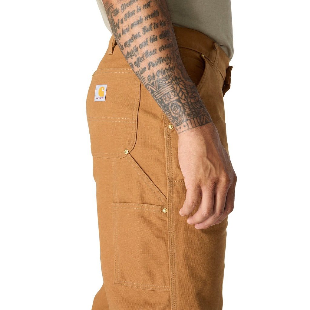 Loose Straight Firm Duck Dbl Front Dungaree - Mens