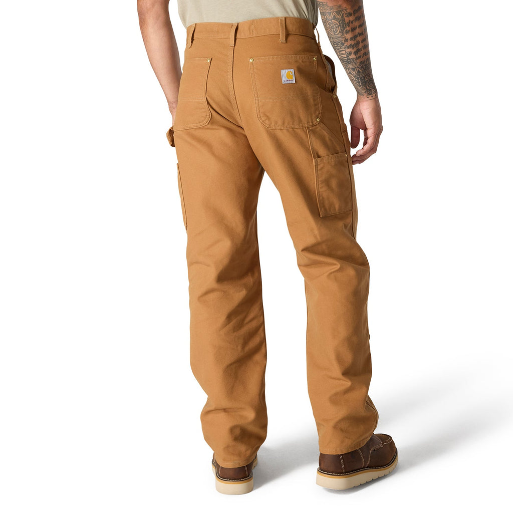 Loose Straight Firm Duck Dbl Front Dungaree - Mens