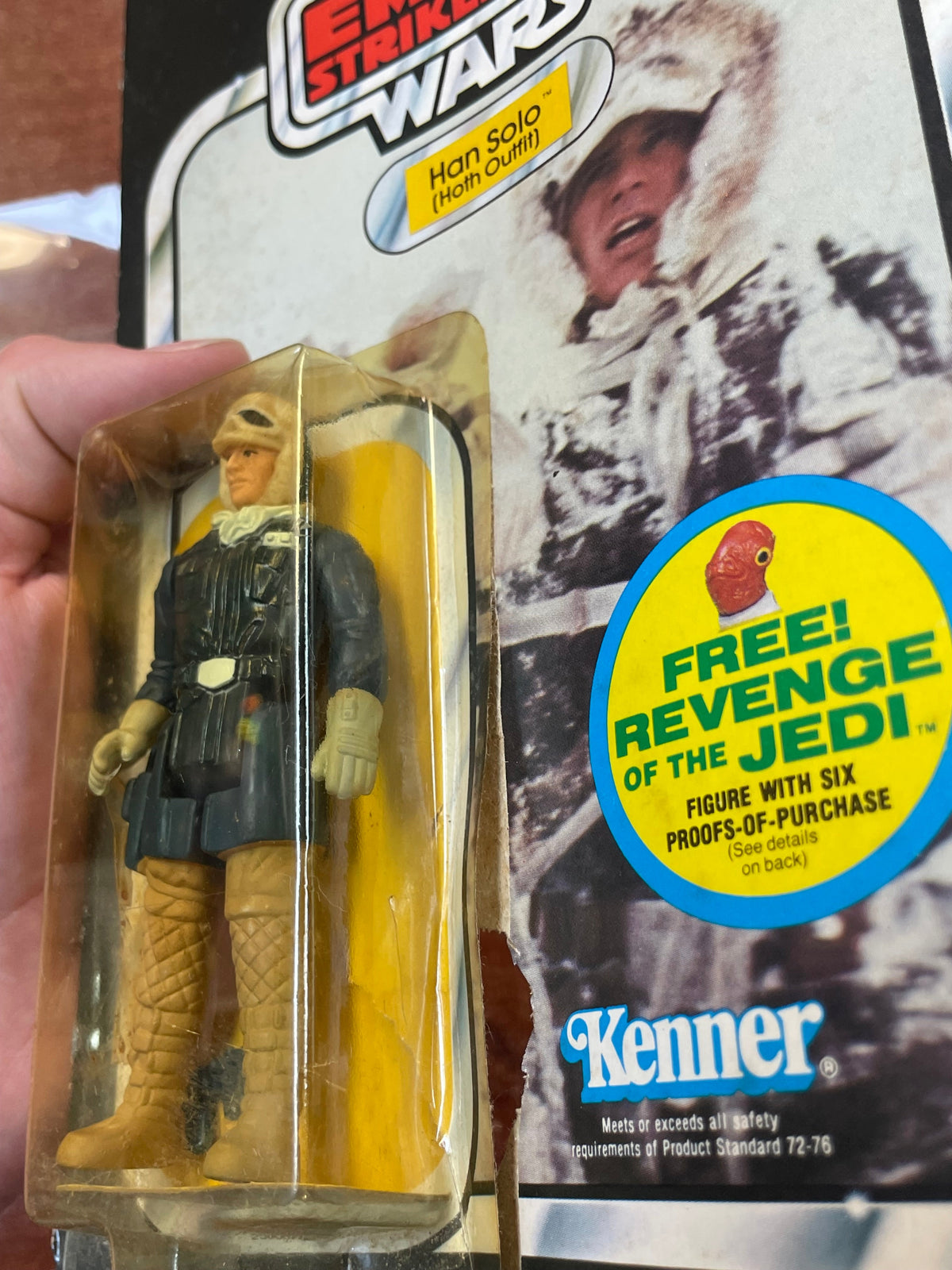 Hoth Han Solo -No Pop (Vintage Star Wars, Kenner) **NEW**