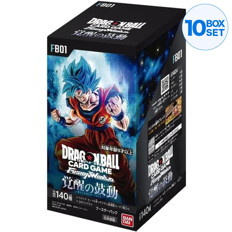 BANDAI Dragon Ball Super Card Game Fusion World FB01 Booster Box TCG JAPAN