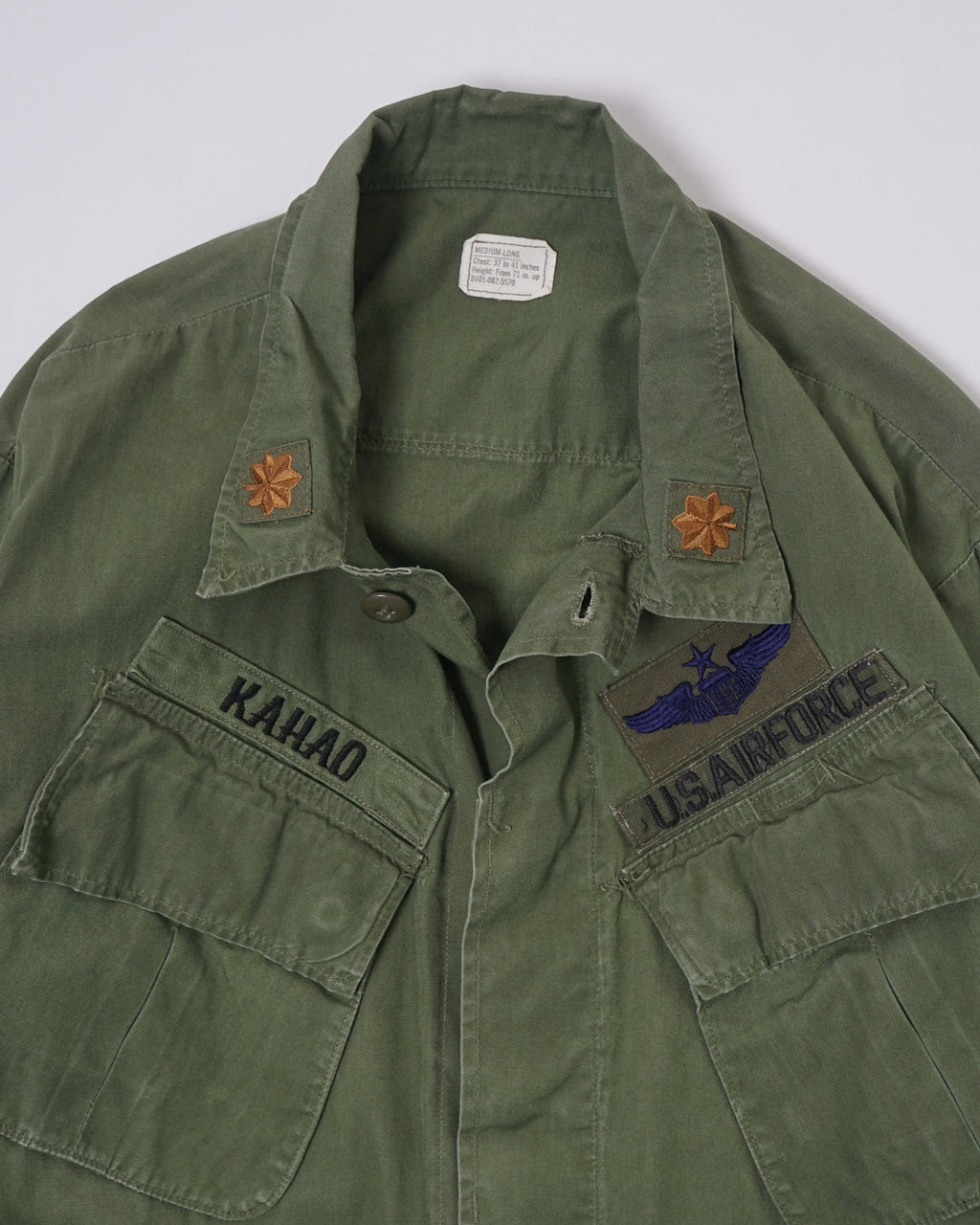 1960's US Army Jungle Fatigue Jacket 3rd