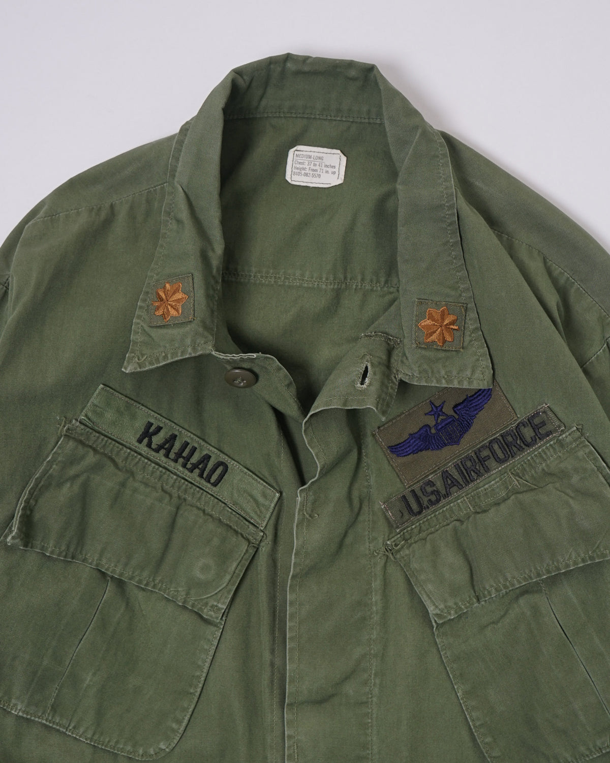 1960's US Army Jungle Fatigue Jacket 3rd