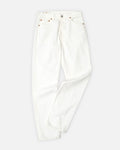 501 Straight Fit White Denim Pants / size: 29