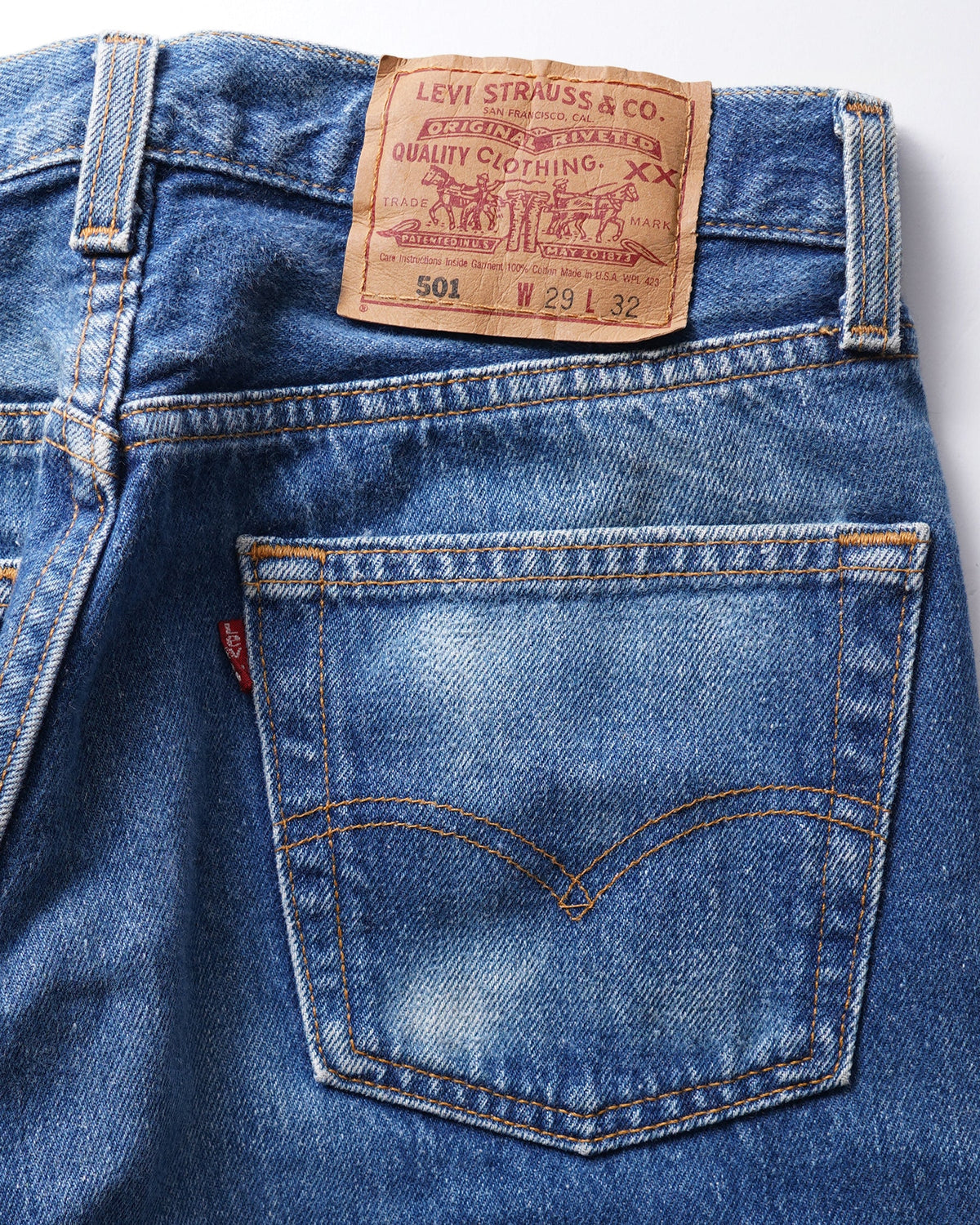 501 Straight Fit Denim Pants / size: 29