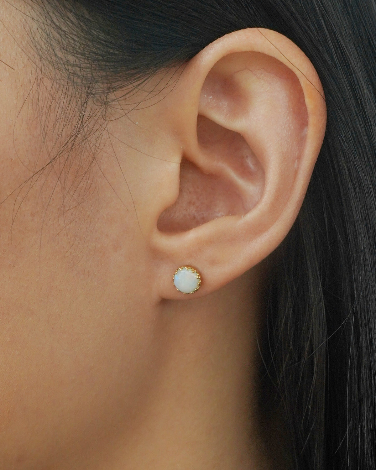 14k Gold x Opal Earrings